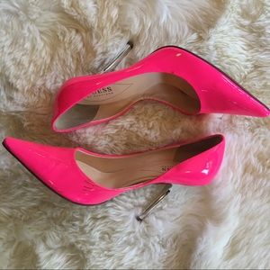 Guess Hot Pink Heels